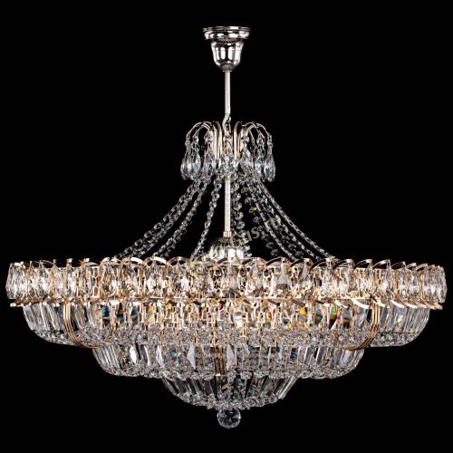 Люстра Двойное кольцо пластинка с подвесом в Подольске Гусь Хрустальный