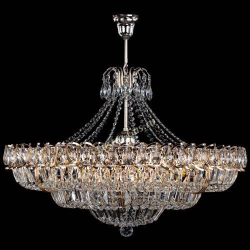 Люстра Двойное кольцо пластинка с подвесом в Подольске Гусь Хрустальный