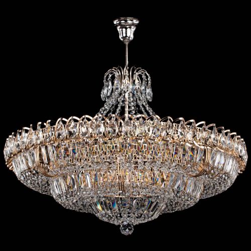 Люстра Двойное кольцо пластинка с подвесом в Подольске Гусь Хрустальный