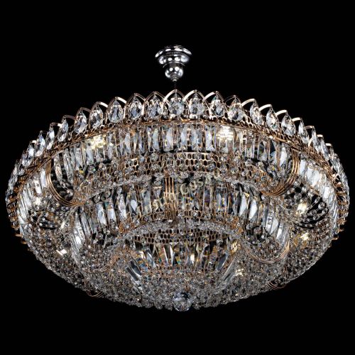 Люстра Двойное кольцо пластинка с подвесом в Подольске Гусь Хрустальный