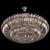 Люстра Двойное кольцо пластинка с подвесом Фиолетовая в Подольске