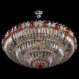 Люстра Двойное кольцо пластинка с подвесом Красная в Подольске Люстра Двойное кольцо пластинка с подвесом Красная в Подольске