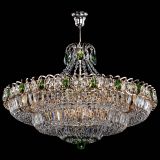 Люстра Двойное кольцо пластинка с подвесом Зеленая в Подольске Люстра Двойное кольцо пластинка с подвесом Зеленая в Подольске