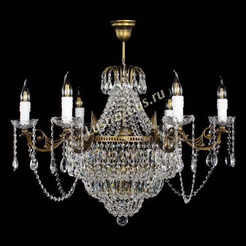 Люстра Элиза №11 под бронзу в Подольске Гусь Хрустальный