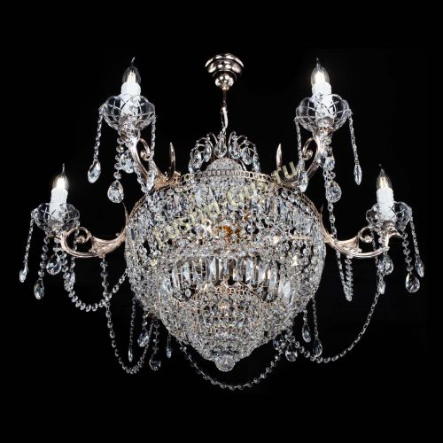 Люстра Элиза удлиненная в Подольске Гусь Хрустальный