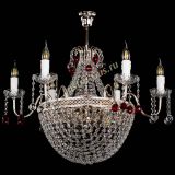 Люстра Елизавета №11 Венеция красная в Подольске