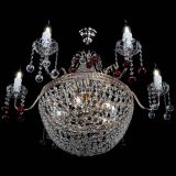 Люстра Елизавета №11 Венеция красная в Подольске