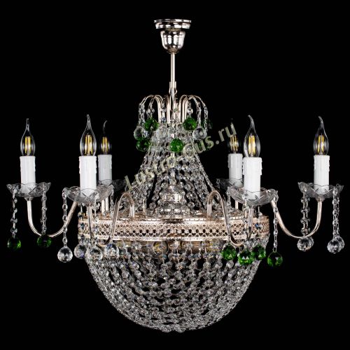 Люстра Елизавета №11 Венеция зеленая в Подольске Люстра Елизавета №11 Венеция зеленая в Подольске