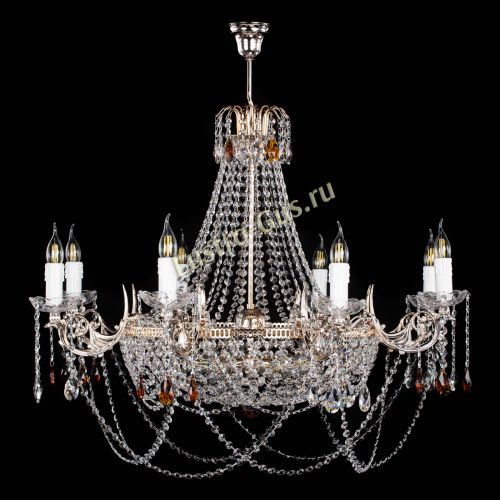 Люстра Елизавета №13 чайная в Подольске Гусь Хрустальный