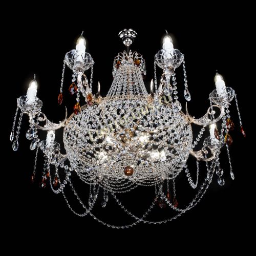 Люстра Елизавета №13 чайная в Подольске Гусь Хрустальный