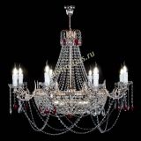 Люстра Елизавета №13 красная в Подольске Люстра Елизавета №13 красная в Подольске