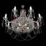 Люстра Елизавета №13 красная в Подольске Люстра Елизавета №13 красная в Подольске