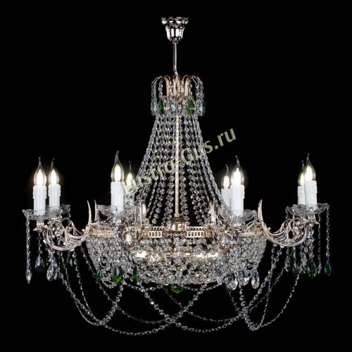 Люстра Елизавета №13 зеленая в Подольске Люстра Елизавета №13 зеленая в Подольске