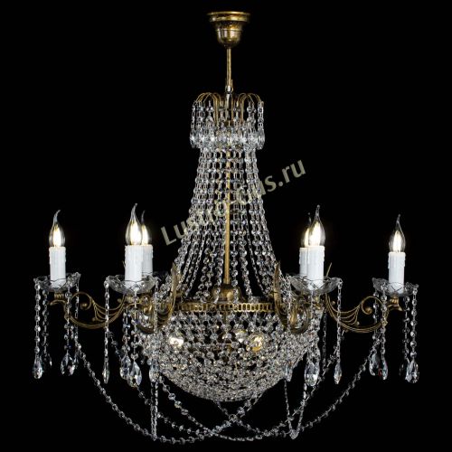 Люстра Елизавета малая №9 под бронзу в Подольске Гусь Хрустальный