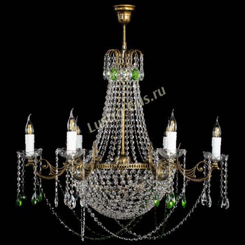 Люстра Елизавета малая №9 под бронзу Зеленая в Подольске Люстра Елизавета малая №9 под бронзу Зеленая в Подольске