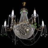 Люстра Елизавета малая №9 под бронзу Зеленая в Подольске Люстра Елизавета малая №9 под бронзу Зеленая в Подольске