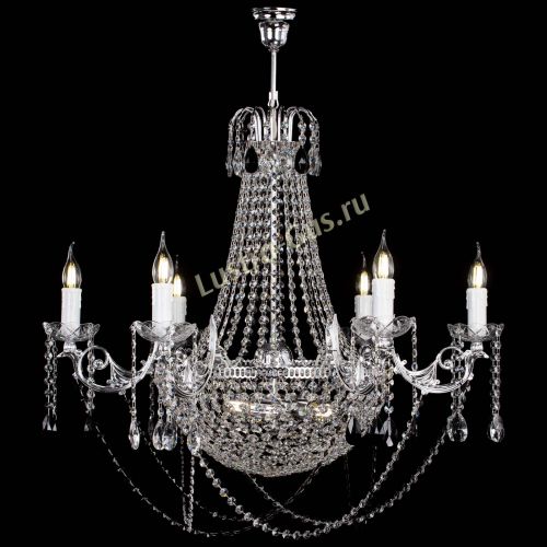 Люстра Елизавета малая №9 черная в Подольске Гусь Хрустальный