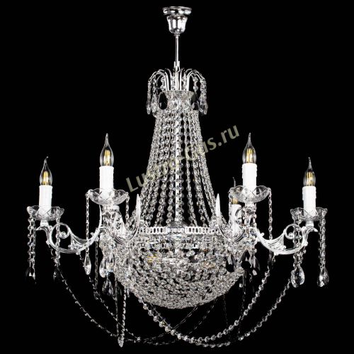 Люстра Елизавета малая №9 черная в Подольске Гусь Хрустальный