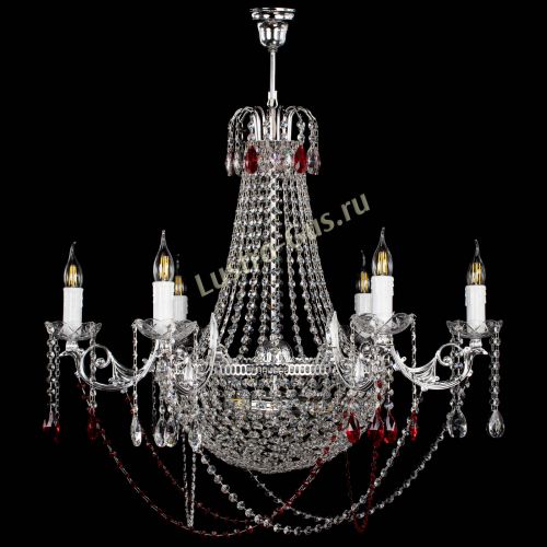 Люстра Елизавета малая №9 красная в Подольске Люстра Елизавета малая №9 красная в Подольске