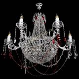 Люстра Елизавета малая №9 красная в Подольске Люстра Елизавета малая №9 красная в Подольске