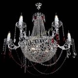 Люстра Елизавета малая №9 красная в Подольске Люстра Елизавета малая №9 красная в Подольске