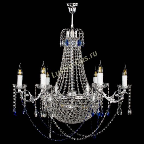 Люстра Елизавета малая №9 синяя в Подольске Люстра Елизавета малая №9 синяя в Подольске