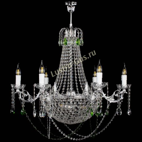 Люстра Елизавета малая №9 зеленая в Подольске Люстра Елизавета малая №9 зеленая в Подольске