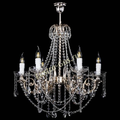 Люстра Елизавета малая (рожки - металл) в Подольске Гусь Хрустальный