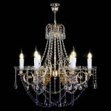 Люстра Елизавета малая Фиолетовая (рожки - металл) в Подольске