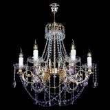 Люстра Елизавета малая Фиолетовая (рожки - металл) в Подольске