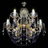 Люстра Елизавета малая Фиолетовая (рожки - металл) в Подольске