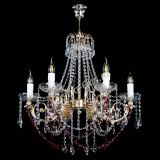 Люстра Елизавета малая Красная (рожки - металл) в Подольске Люстра Елизавета малая Красная (рожки - металл) в Подольске