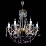 Люстра Елизавета малая Розовая (рожки - металл) в Подольске