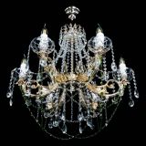 Люстра Елизавета малая Зеленая (рожки - металл) в Подольске