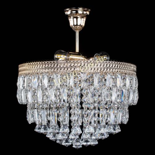 Люстра Флоренция №3 пластинка конус в Подольске Гусь Хрустальный