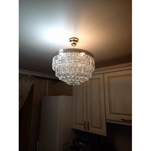 Люстра Флоренция №3 пластинка конус в Подольске Гусь Хрустальный