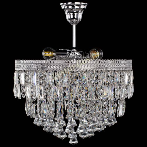 Люстра Флоренция №3 пластинка конус в Подольске Гусь Хрустальный