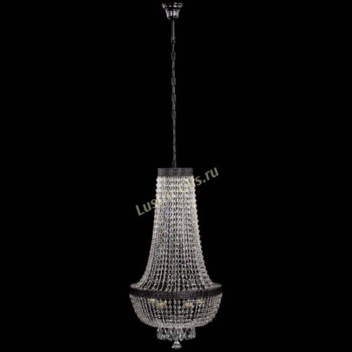 Люстра Флоренция №5 Купол черная удлиненная в Подольске Гусь Хрустальный