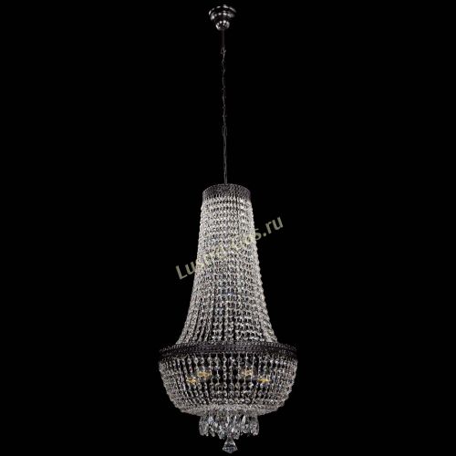 Люстра Флоренция №5 Купол черная удлиненная в Подольске Гусь Хрустальный