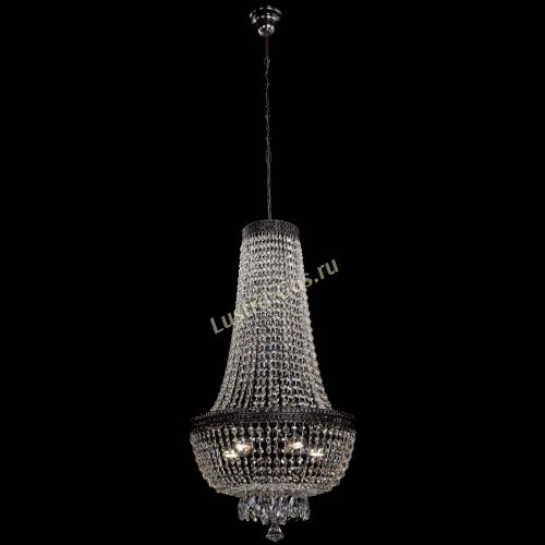 Люстра Флоренция №5 Купол черная удлиненная в Подольске Гусь Хрустальный