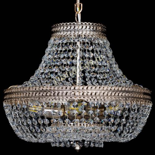 Люстра Флоренция №5 Купол с подвесом в Подольске Гусь Хрустальный
