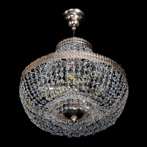 Люстра Флоренция №5 Купол с подвесом в Подольске Гусь Хрустальный