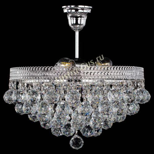 Люстра Флоренция Капель шар 40 в Подольске Гусь Хрустальный