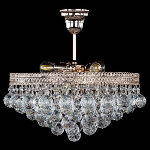 Люстра Флоренция Капель шар 40 в Подольске Гусь Хрустальный