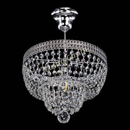 Люстра Каскад Флоренция №1 малая в Подольске Гусь Хрустальный