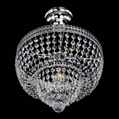 Люстра Каскад Флоренция №1 малая в Подольске Гусь Хрустальный