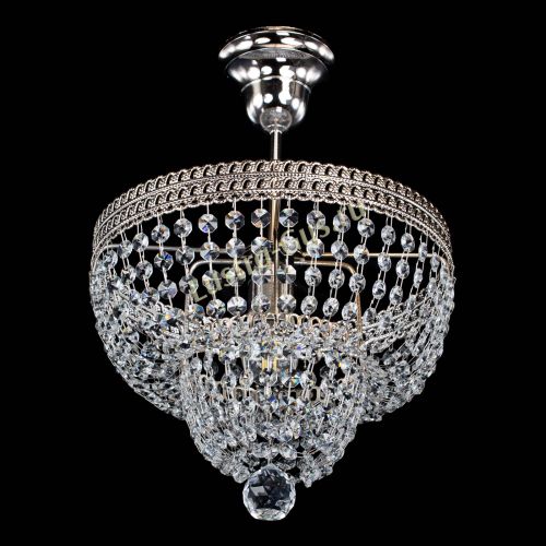 Люстра Каскад Флоренция №1 малая в Подольске Гусь Хрустальный