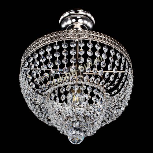 Люстра Каскад Флоренция №1 малая в Подольске Гусь Хрустальный