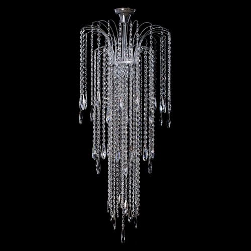 Люстра Каскад №18 с подвесом в Подольске Гусь Хрустальный