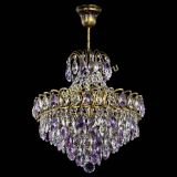 Люстра Грация с подвесом под бронзу Фиолетовая в Подольске Люстра Грация с подвесом под бронзу Фиолетовая в Подольске